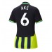 Manchester City Nathan Ake #6 Borte Drakt Dame 2024-25 Kortermet